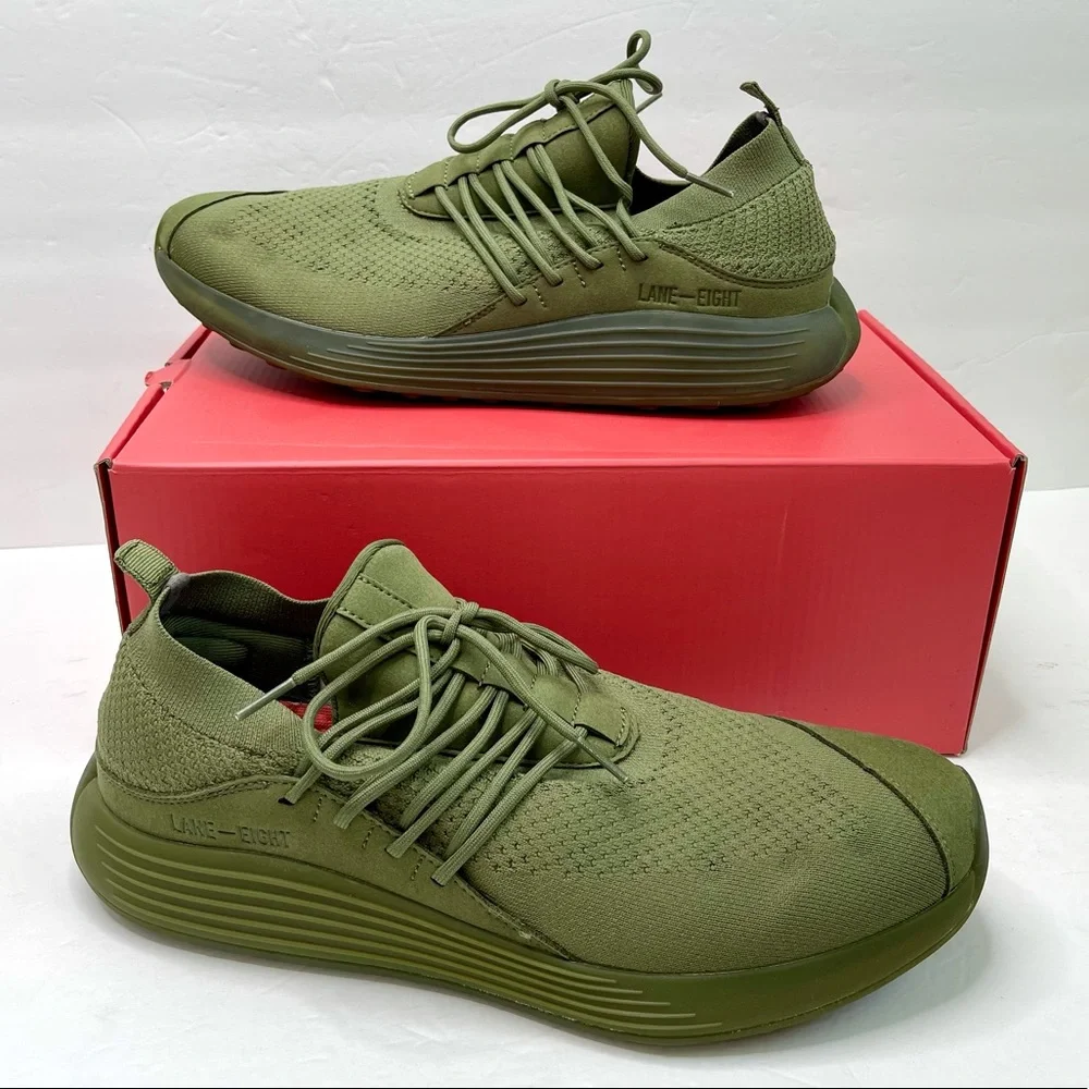 NEW LANE EIGHT Trainer AD 1 Shoes Green NEW Size 12 Sneakers
